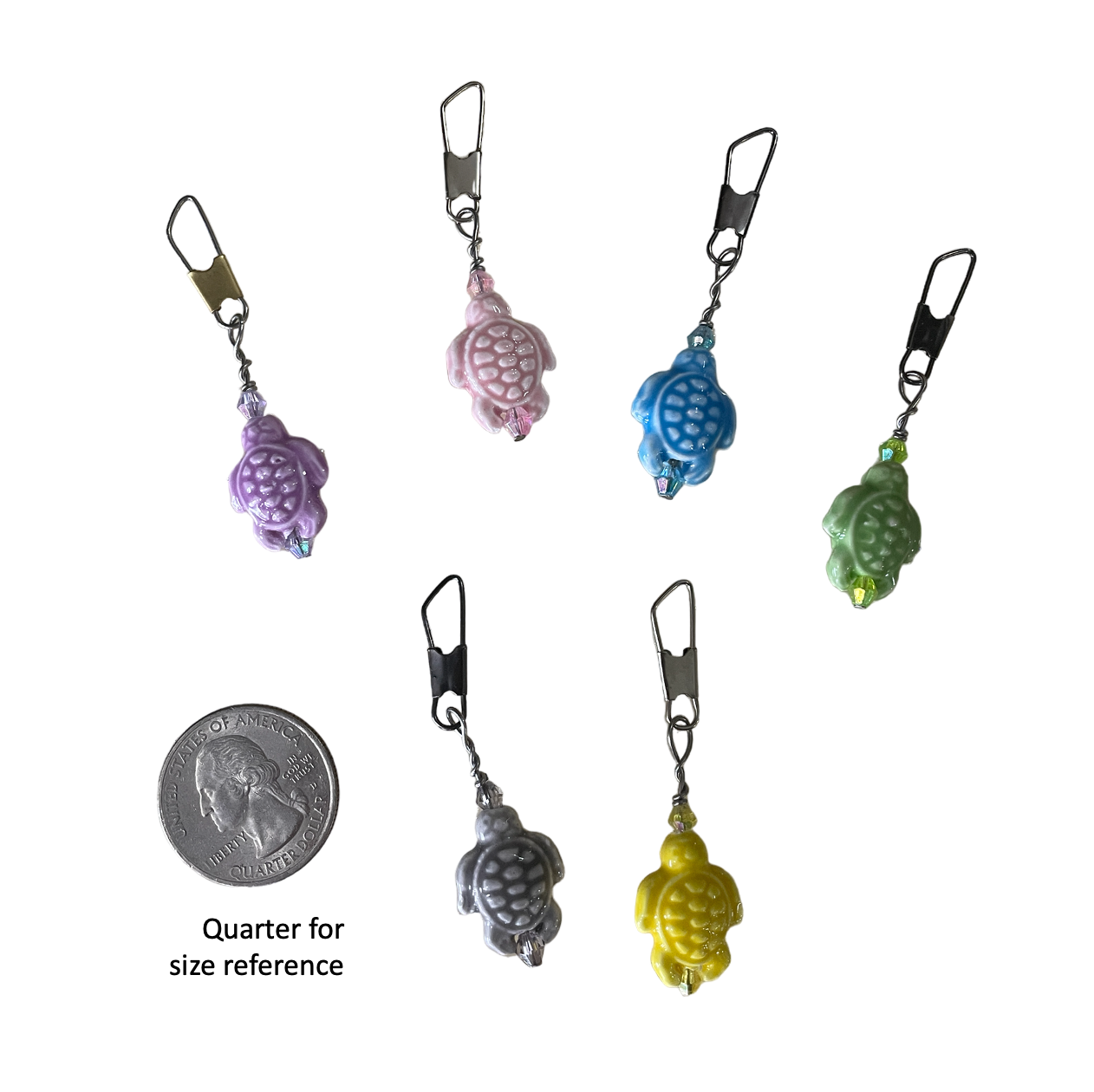 Pastel Turtle Charm