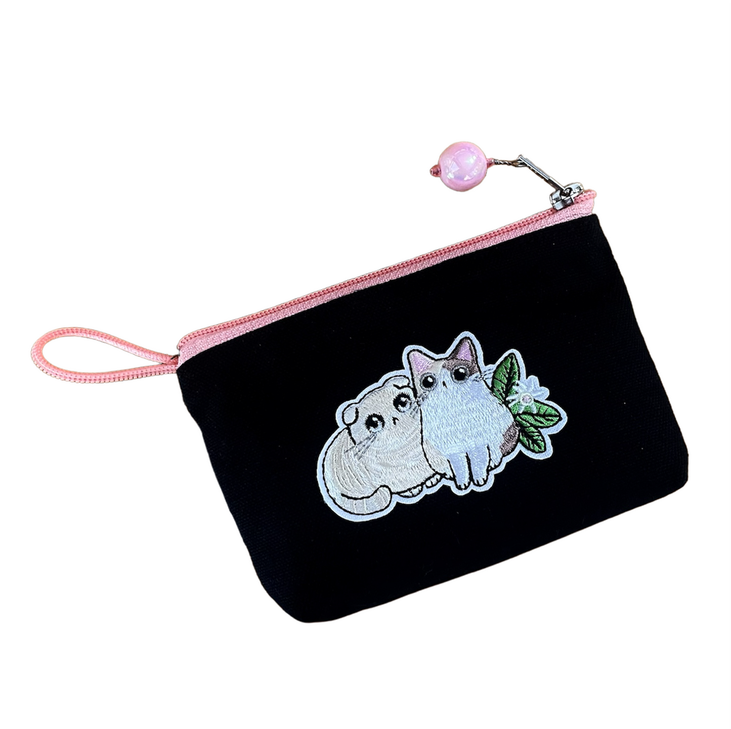 Happy Cats Patch Purse