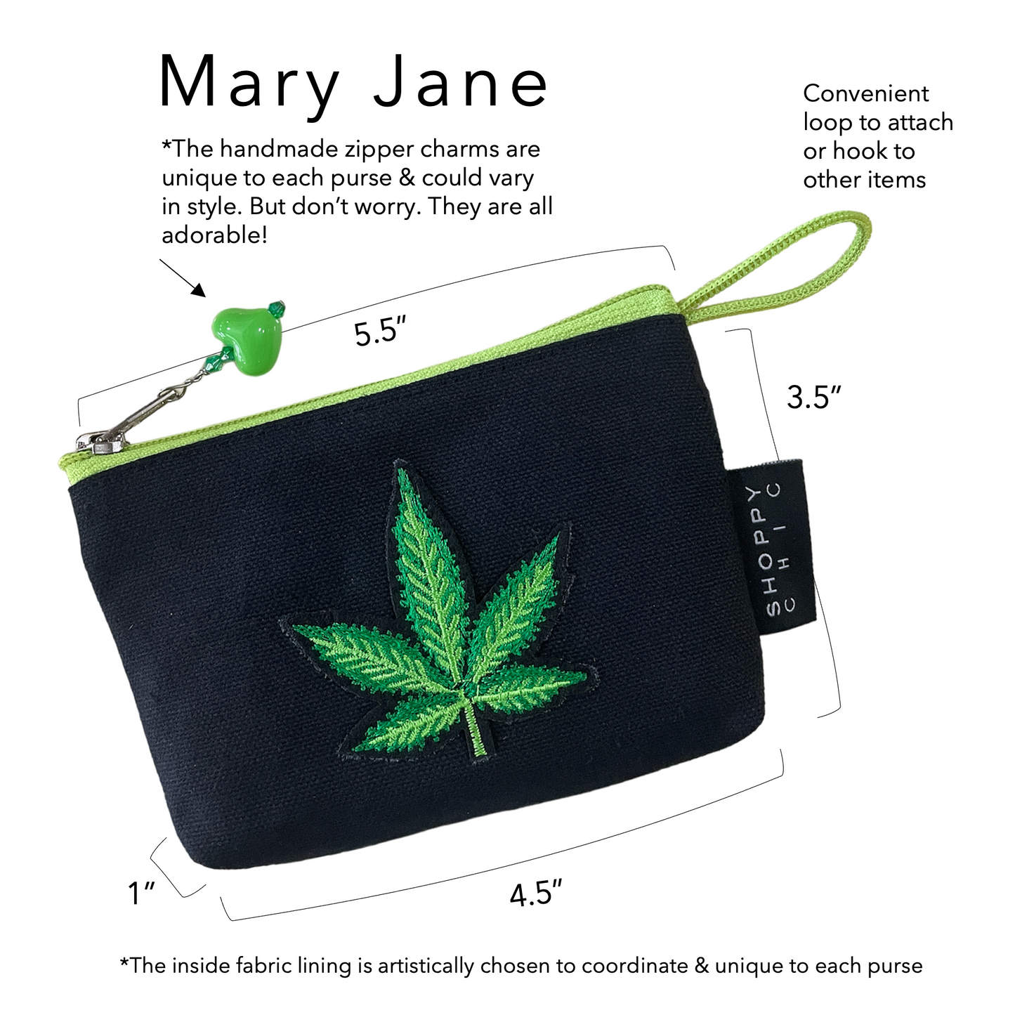 Mary Jane Patch Purse